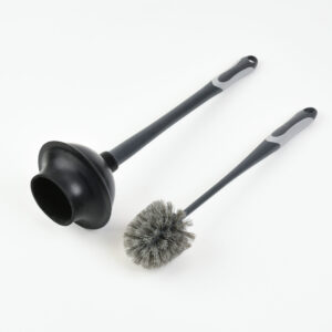 Toilet Brush and Plunger Set